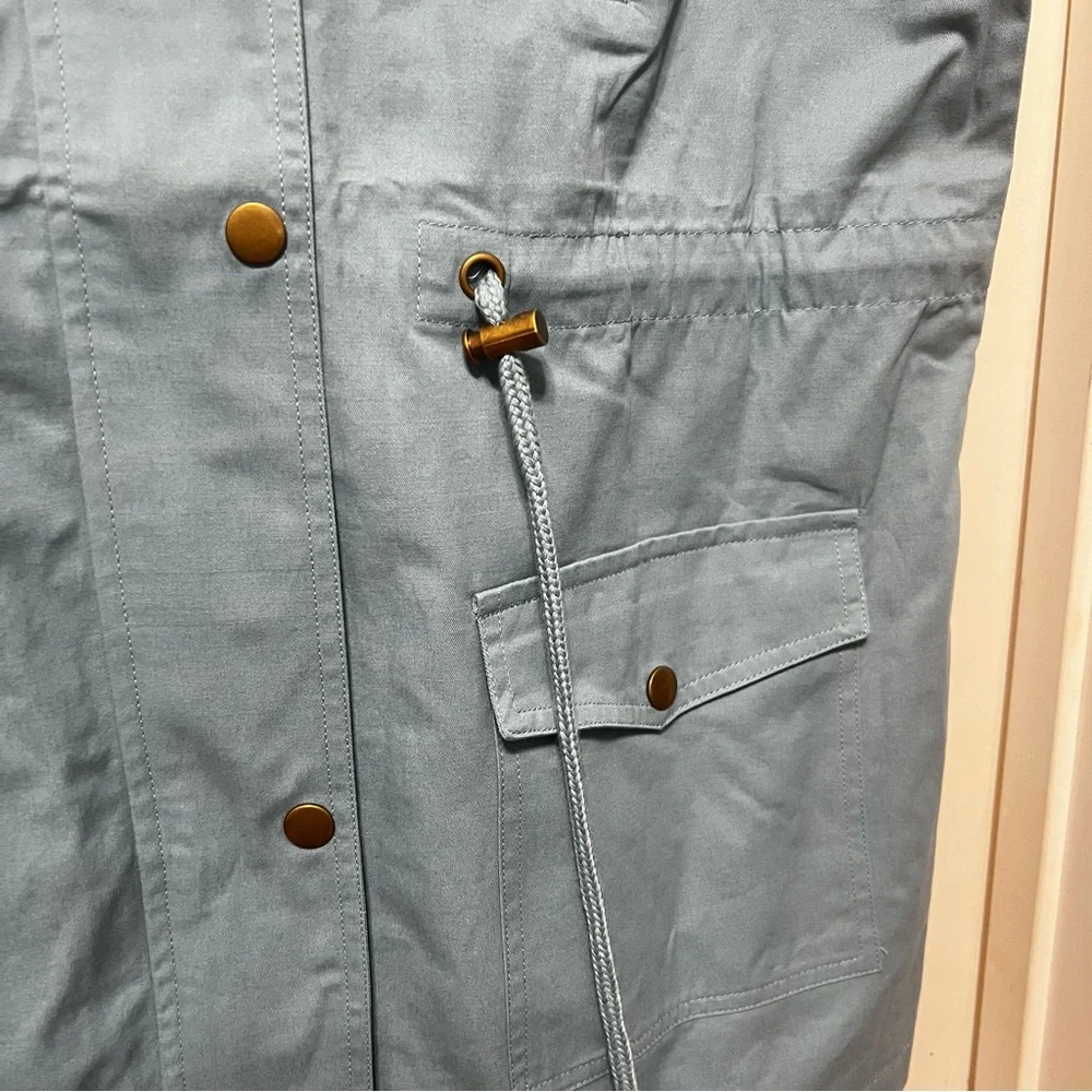 Zenana Outfitters Utility Vest Hood - Picture 2 of 7